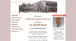 Desktop Screenshot of pinewoodfamilypractice.com